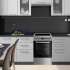 Электрическая плита Beko FSM57300GX,  стеклокерамика,  нержавеющая сталь/черный [7786986766]